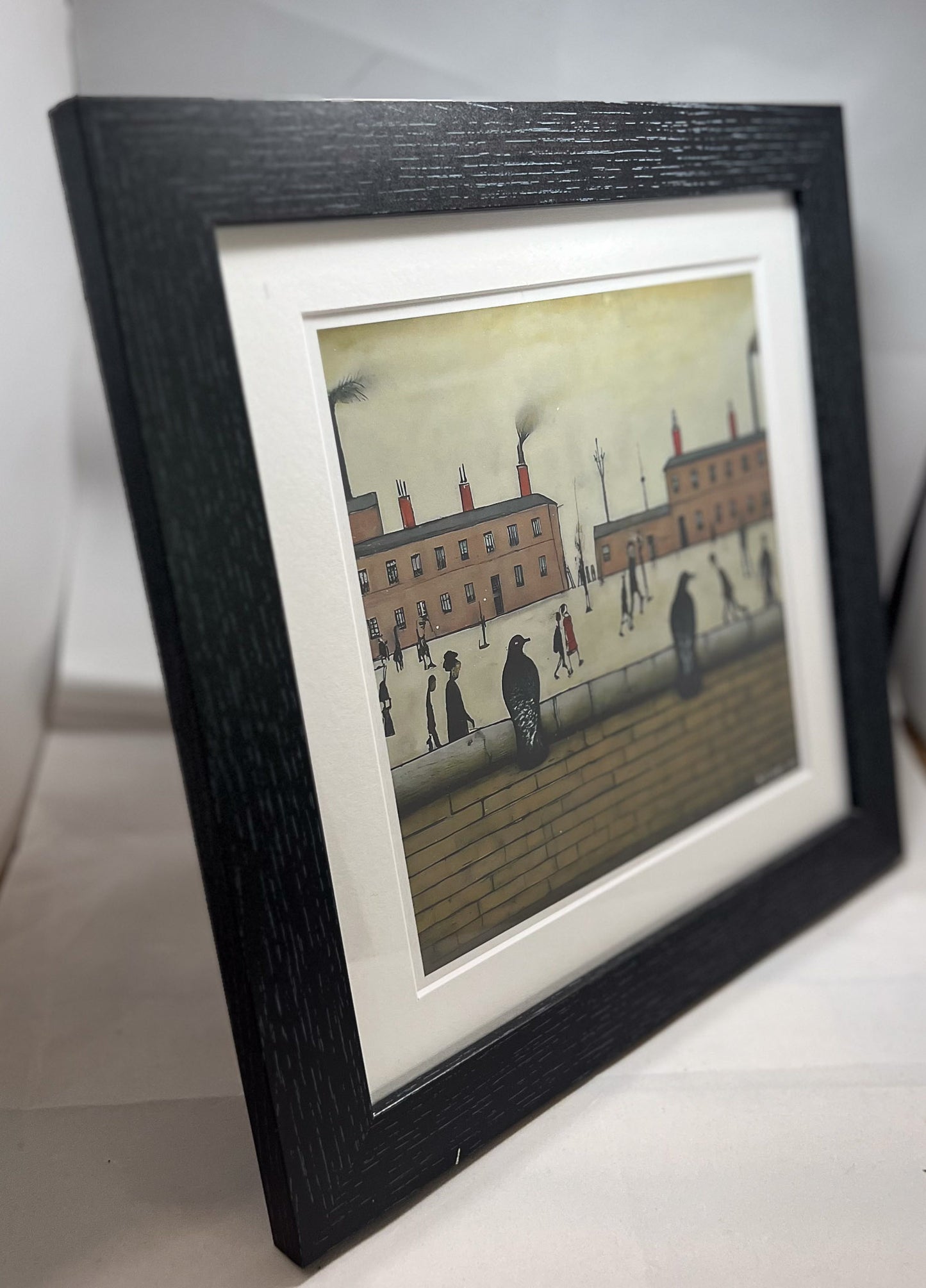 Black Ash Framed and Mounted