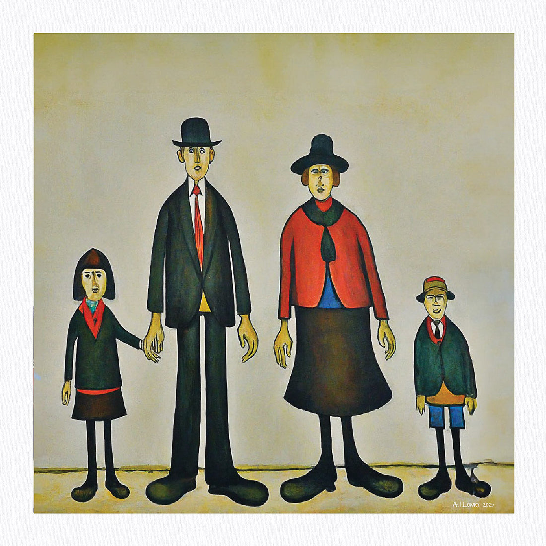 Family Portrait Print: A Celebration of Everyday Moments