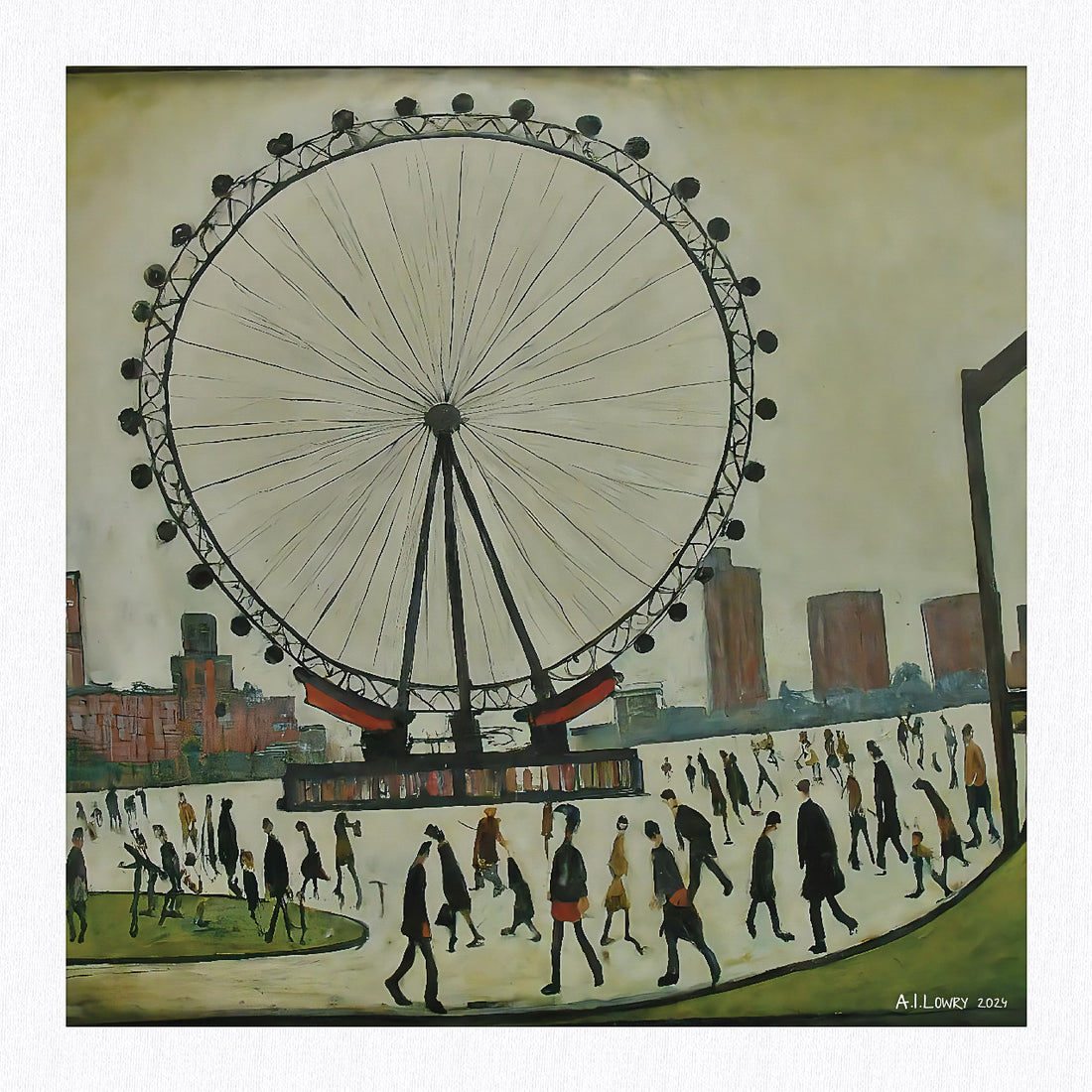 London Eye Print: Capturing the Heart of London