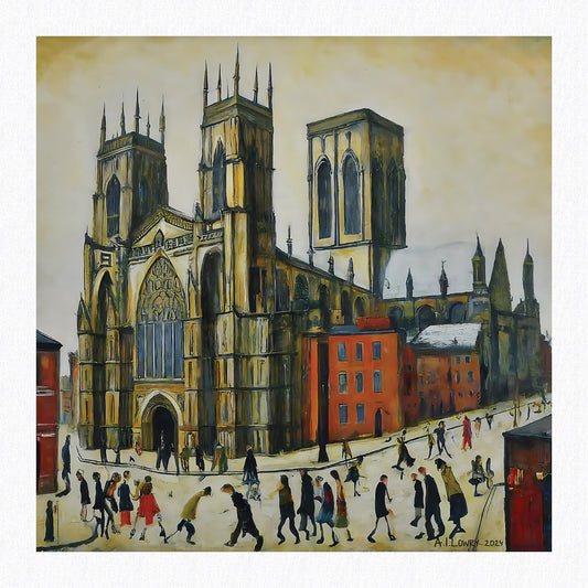 York Minster Framed Print: A Tribute to Gothic Grandeur