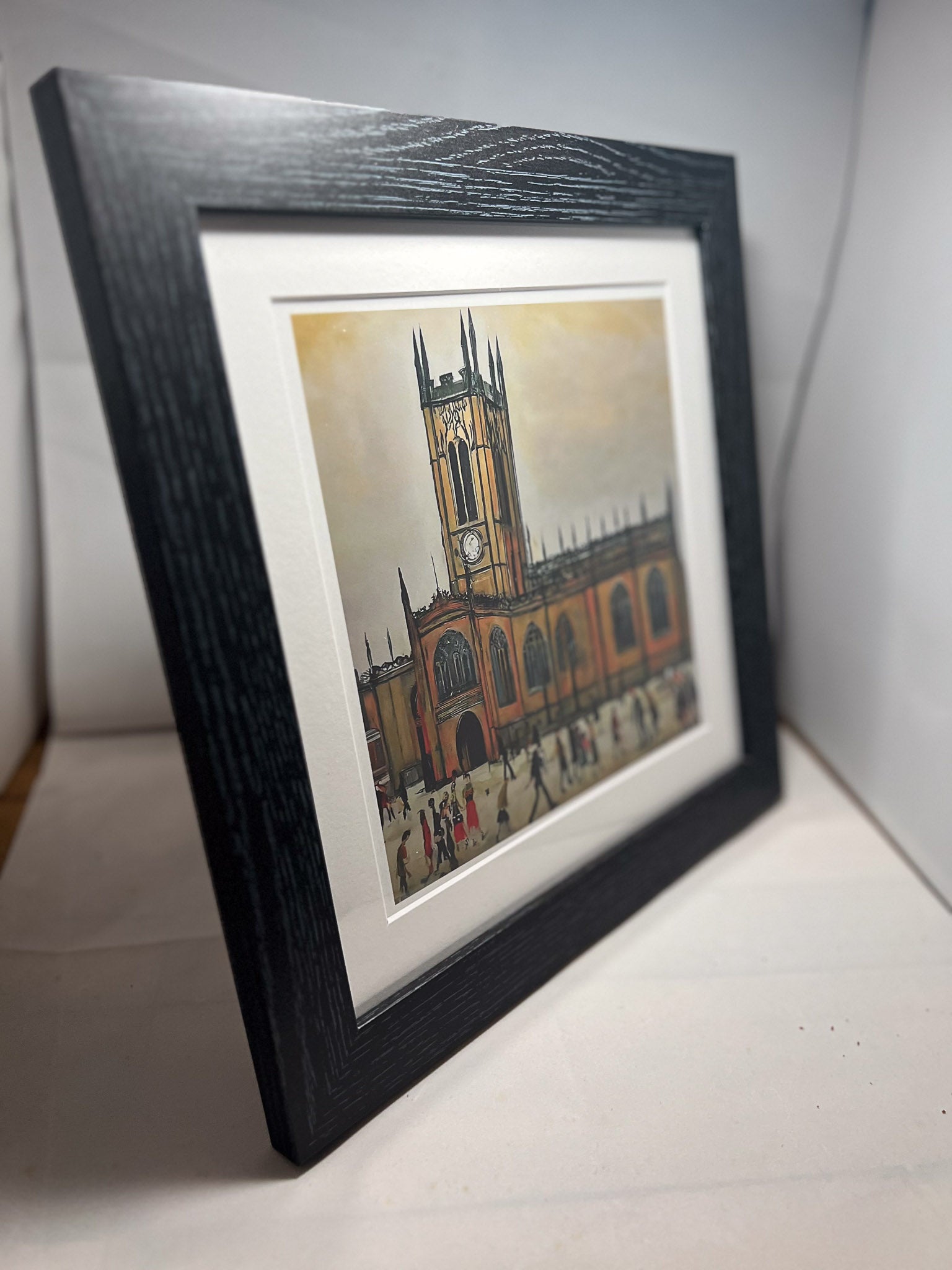 Black Ash Framed and Mounted