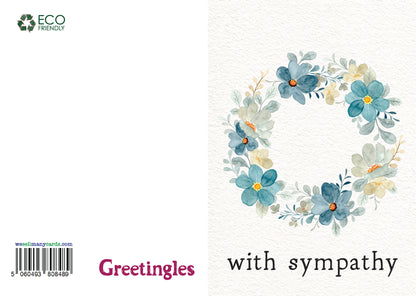 Greetingles Pack of 10 Sympathy Cards