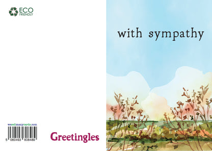 Greetingles Pack of 10 Sympathy Cards