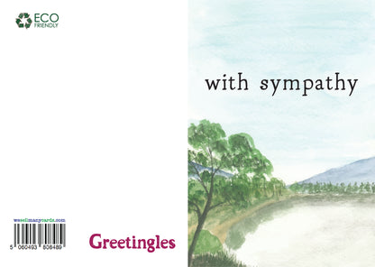 Greetingles Pack of 10 Sympathy Cards