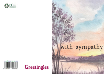 Greetingles Pack of 10 Sympathy Cards