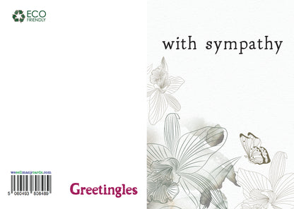 Greetingles Pack of 10 Sympathy Cards