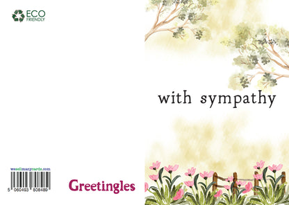 Greetingles Pack of 10 Sympathy Cards