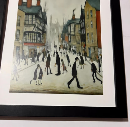 Chester - A4 Size Giclée Art Print. Lowry Style Art Print. Available Framed and Unframed.